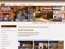 Tablet Screenshot of buildersprescott.com